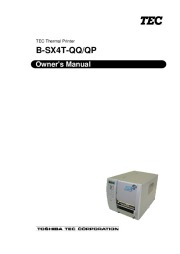 Toshiba TEC B-SH4T-QQ-QP Thermal Printer Owners Manual page 1